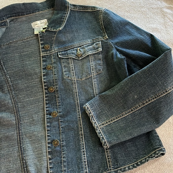 NWOT!🔹LIVE A LITTLE DENIM JACKET - Picture 6 of 6